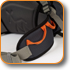 Attachment points for various items